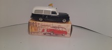 TEKNO DENMARK MERCEDES 220 ambulance 731 / 32  white black  vintage  car 1/43