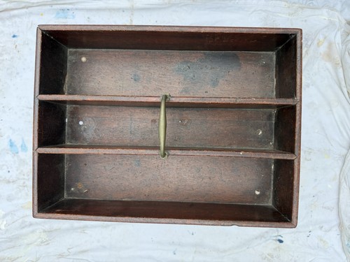 Antique butlers tray a - on,