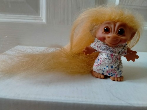Vintage dam troll - troll, cm