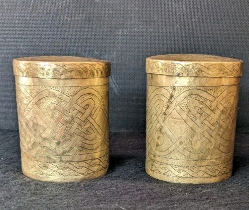 Pair mid century african - a,