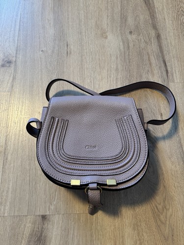 Chloé leather marcie saddle - leather,