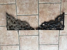 Pair of Large Ornate Vintage