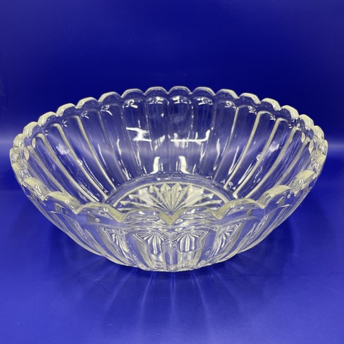 Vintage pressed glass serving - pressed,