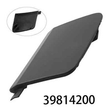 Black Rear Bumper Tow Eye Hook Cap Cover 39814200 Part For Volvo V40 2013-2016