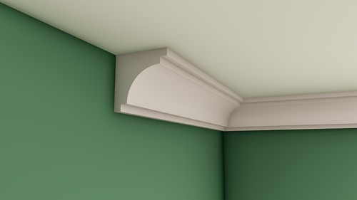 Large plain single step cove - single,
