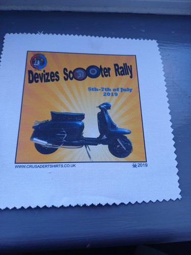 Scooter rally patch devizes - scooter,