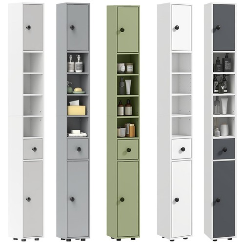 Tall bathroom cabinet slim - cabinet,