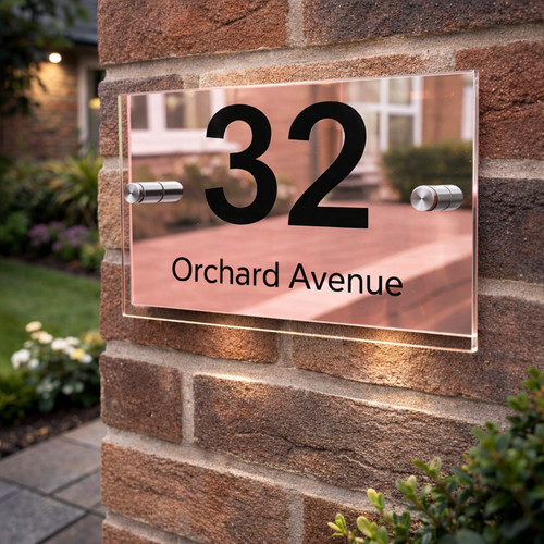 Number signs personalised - signs,
