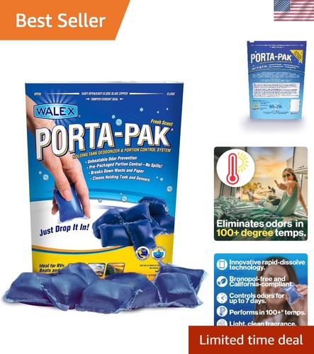 Odor eliminating porta - odor, porta-pak