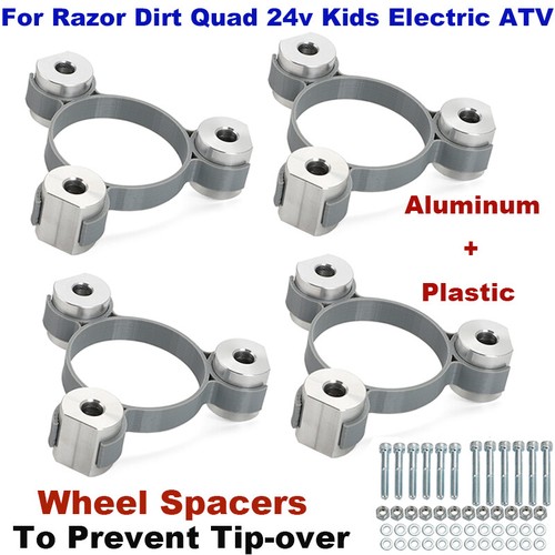 Wheel spacers for razor - for,