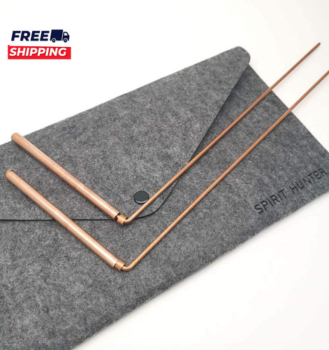 Copper dowsing rod 2pcs - dowsing,