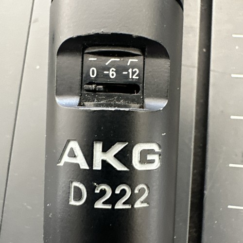 Akg d222 new - , sound