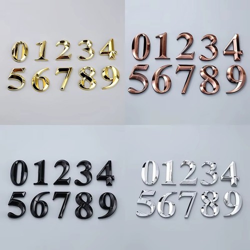 House door numbers plaques - house,