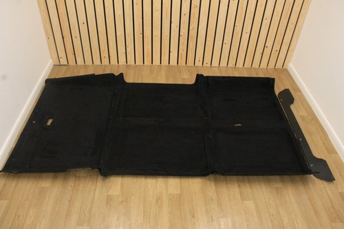 Interior black suede - suede, effect