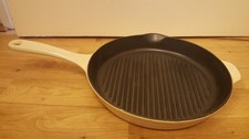 AGA HEAVY CAST IRON SKILLET FRYING GRIDDLE PAN 28CM 11"
