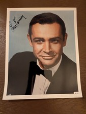 Sean Connery Hand Signed
