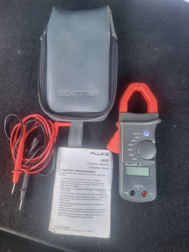 Fluke digital clamp meter - 30,