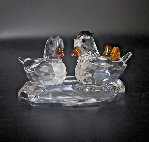 Swarovski crystal mandarin - crystal,
