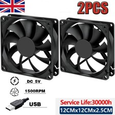 2x 120mm USB 5V Cooling Fan