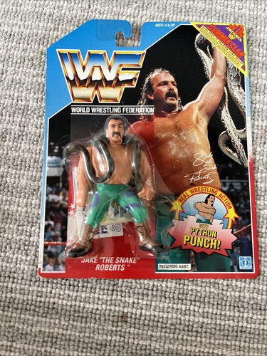 Wwf hasbro moc jake - hasbro,
