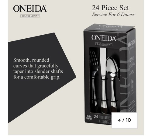 Oneida barcelona pieces - barcelona, 16