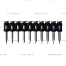 1000x Collated concrete nails 25mm - for Spit Pulsa 700P/700E - C6/25