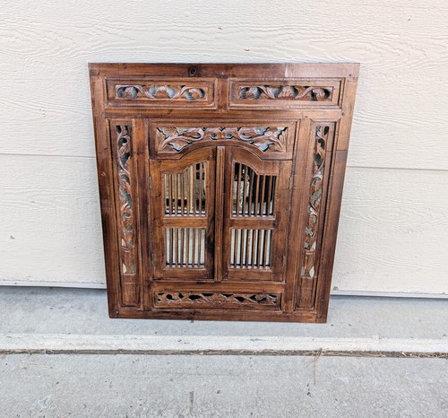 Vintage asian balinese - balinese, carved