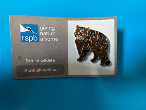 Rspb scottish wildcat - rspb, enamel