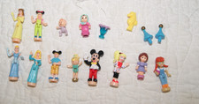 Vintage Disney Bluebird Polly Pocket Magic Kingdom + Other 12 People Princess
