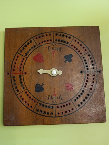 Vintage cribbage trumps - /,