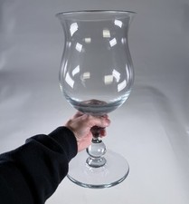 Hand Blown Glass Leech Jar