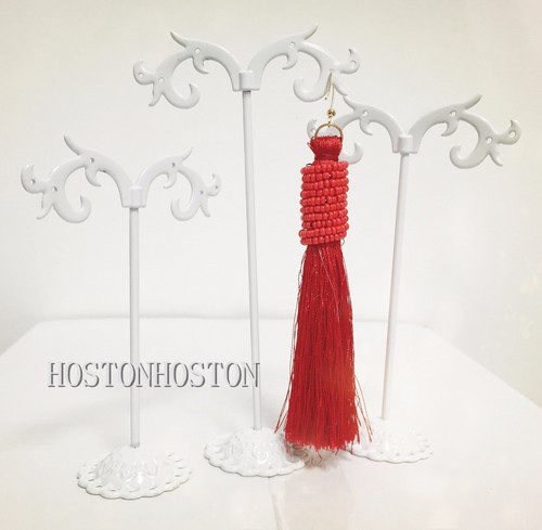 3pcs metal earring display - 3pcs,