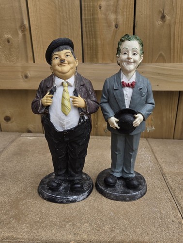 Vintage laurel and hardy - laurel, resin