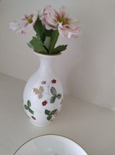 Wedgwood Wild Strawberry Vase