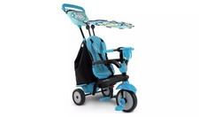 SmarTrike Safari Premium 4-in-1 Toddler Trike - Blue (No Rain Cover)