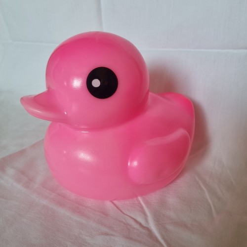 Pink rubber duck large - pink,