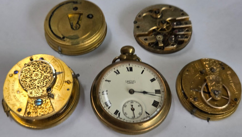 Clock movements antique - clock, &