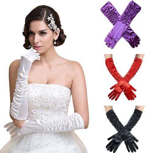 Women long elbow - elbow, gloves