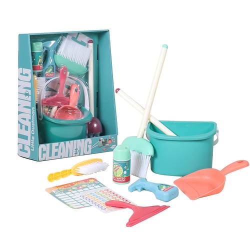 Kids cleaning trolley cart - kids,