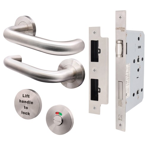 Lift lock lever handle set - lock,
