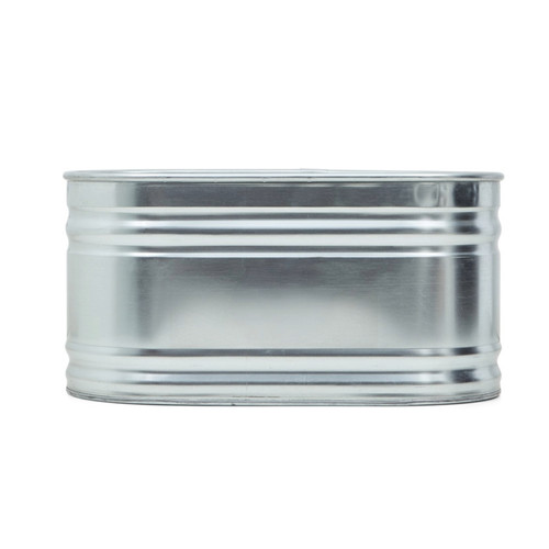 Galvanised ice bath stock tank - ice,