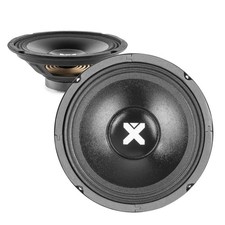 2x Vonyx Black 8" PA