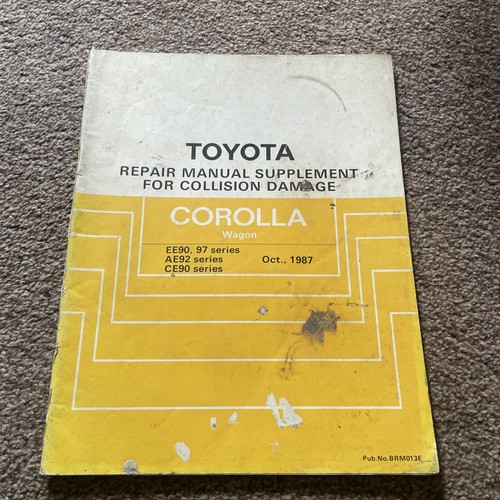 Toyota corolla ee90 ae92 - ae92, ce90