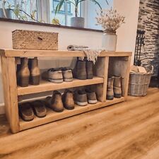 Shoe Bench, She Storage Cabinet, Hallway / Entryway Bench Seat With She Storage