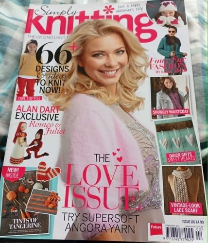 Simply knitting magazine with - simply,