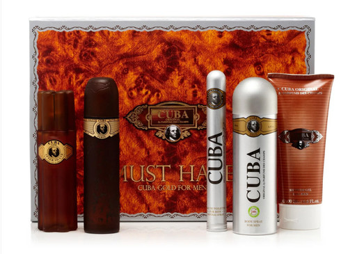 Cuba gold must have gift - gold, set