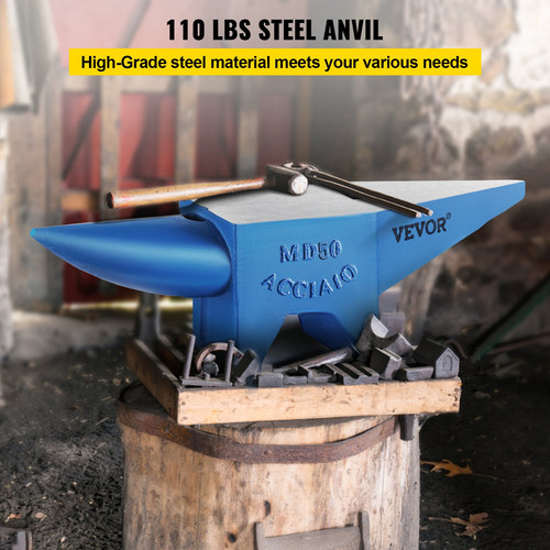 Single horn anvil - single, steel