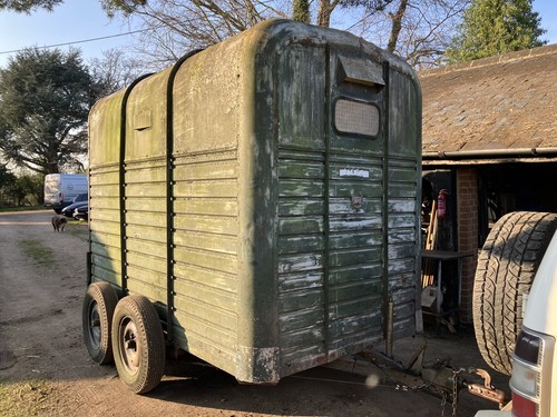 Rice horsebox horse trailer - rice,