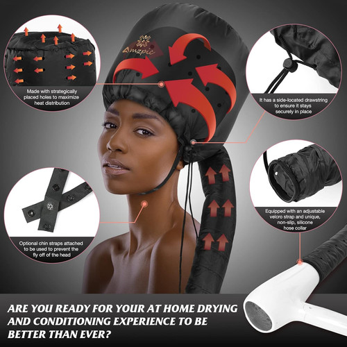 Bonnet hood hair dryer - hood,