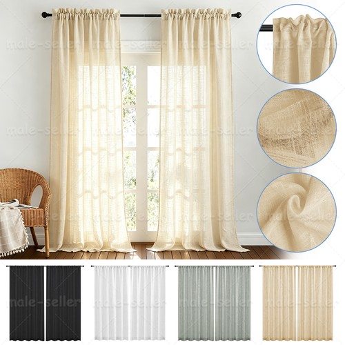 Panels linen lucy voile net - voile,